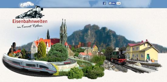 Eisenbahnwelten im Kurort Rathen
